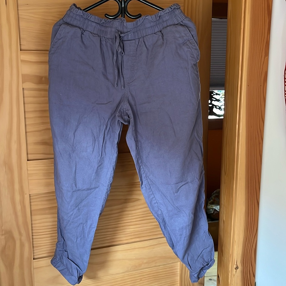 Linen Crop Pant